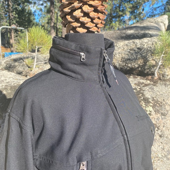 Marmot Men’s Size M Black Softshell Jacket - Picture 2 of 11